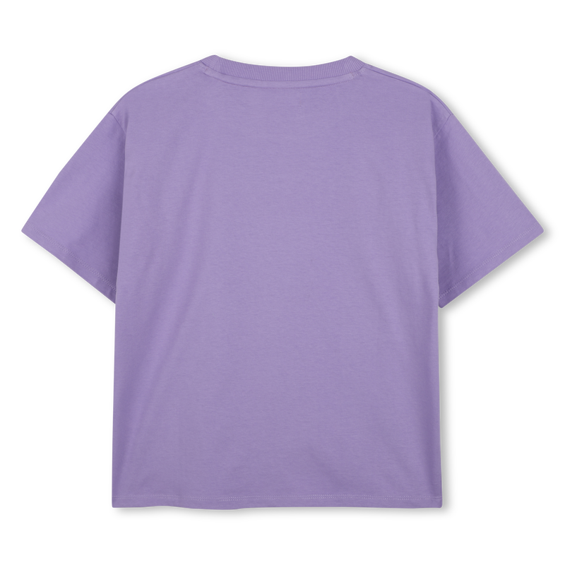 Purple T-Shirt With Print