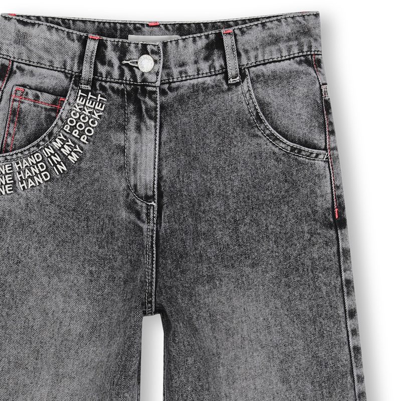 Grey Denim Jeans