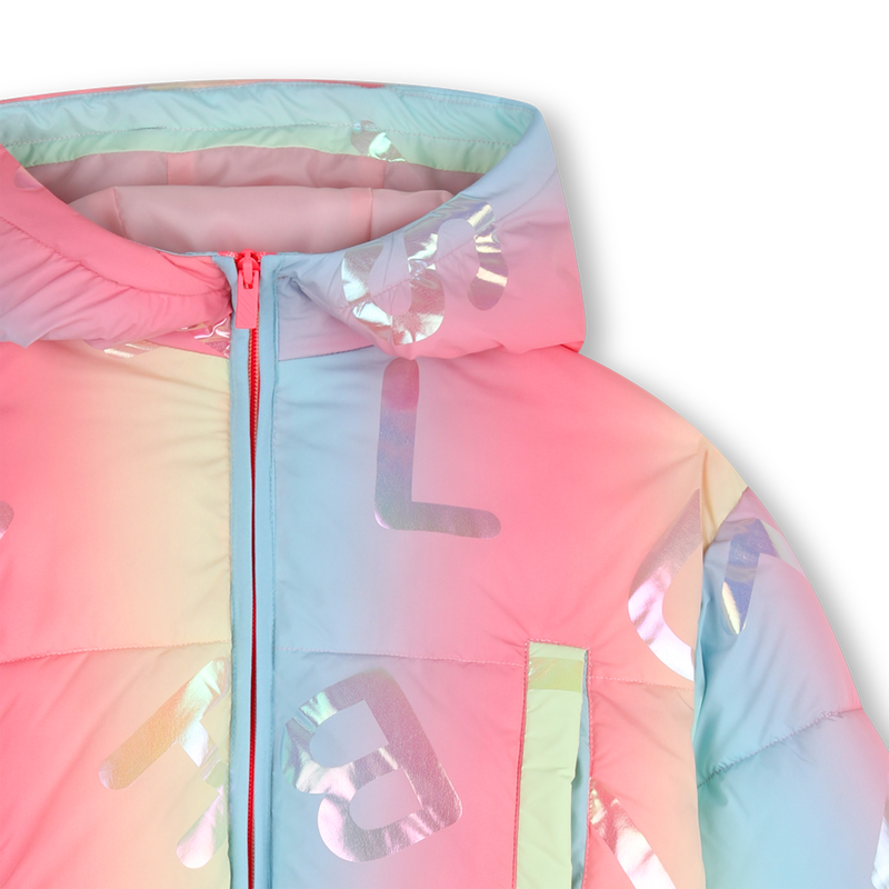 Multicolored Hooded Jacket