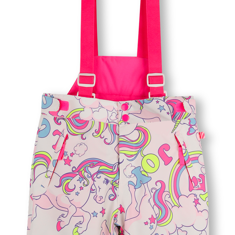 Multicolored Unicorn Ski Pants