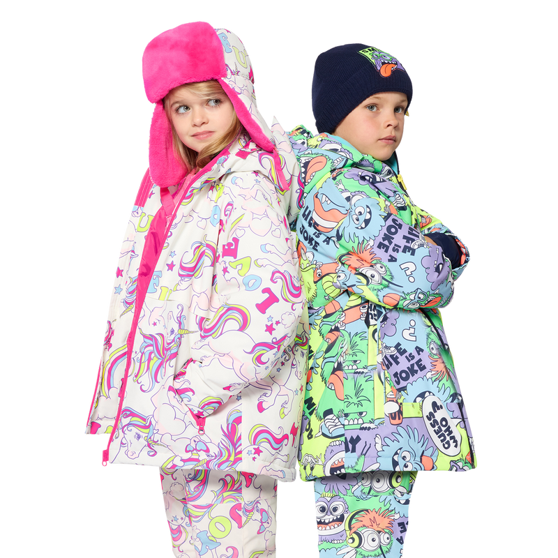Multicolored Parka