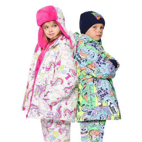Multicolored Parka