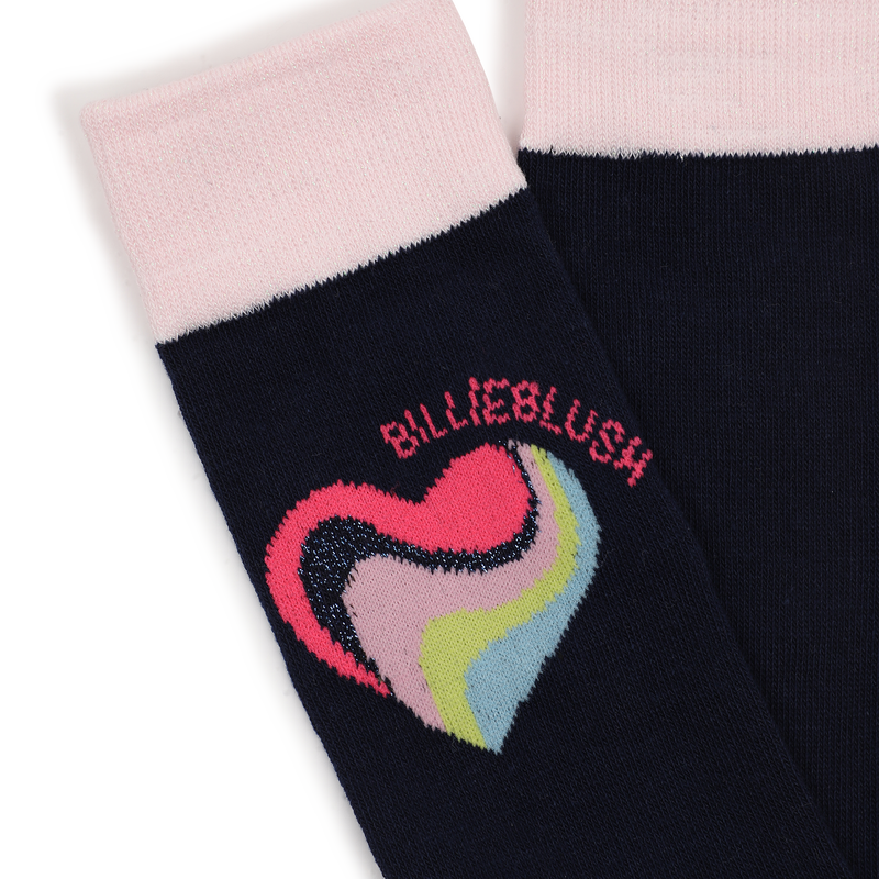 Mid-Calf Navy Socks