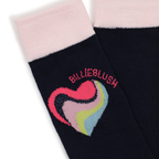 Mid-Calf Navy Socks