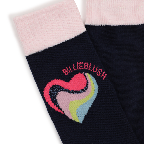 Mid-Calf Navy Socks