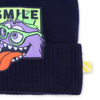 Knitted Patch Beanie