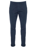 Pants In Blue Gabardine