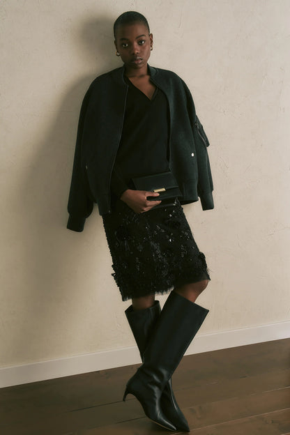 Leya Black Sweater