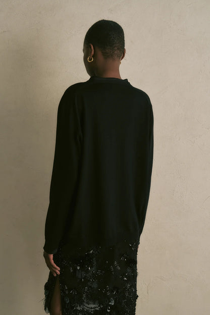 Leya Black Sweater