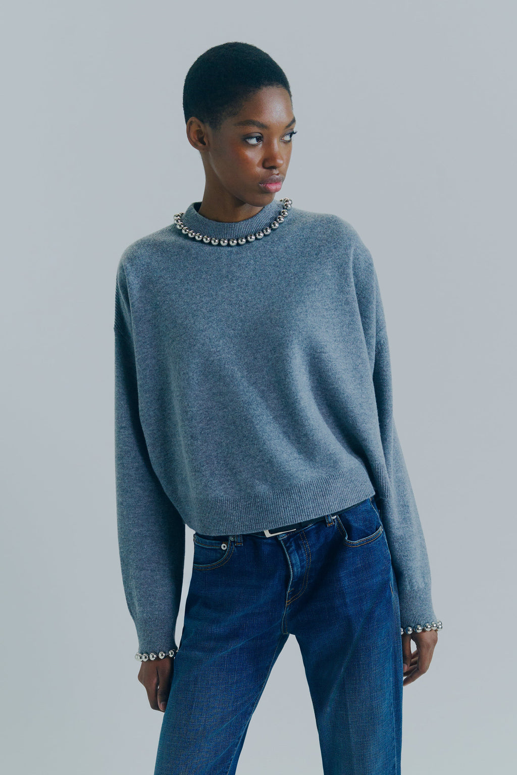 Knitwear With Embroidered Appliques