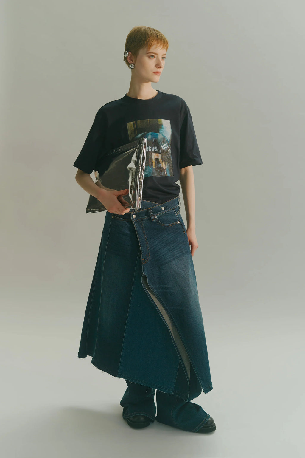Foil Print T-Shirt