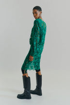Stretch Leggings With Lamé Band