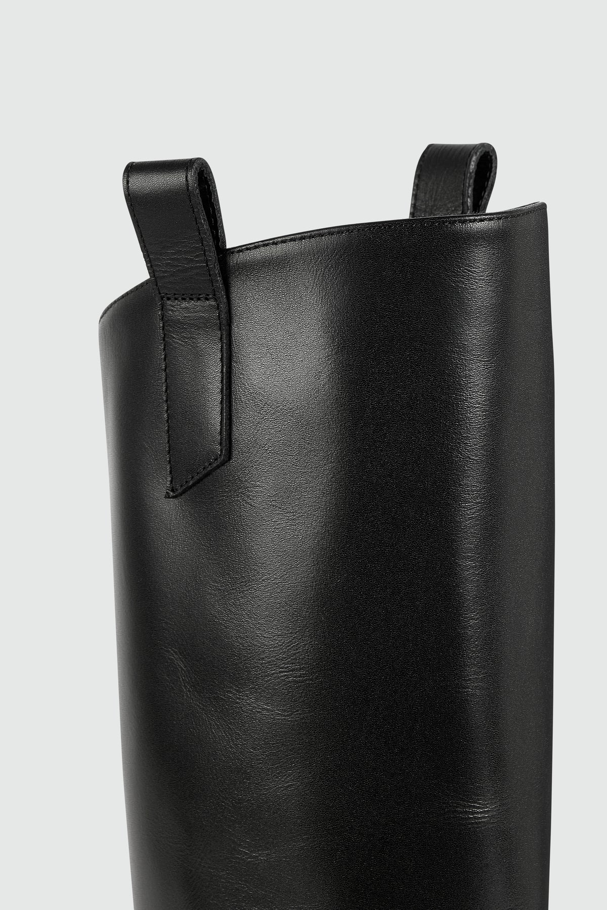 Leather Biker Boots