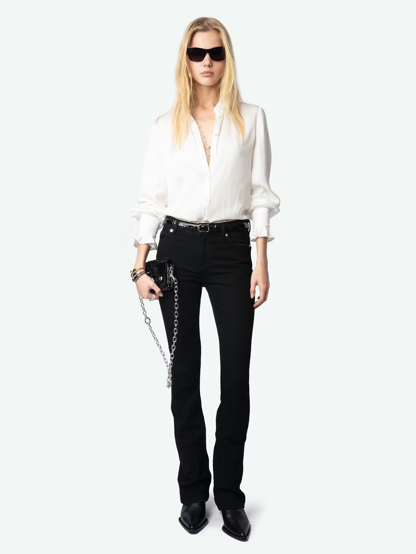 Thely Satin Shirt
