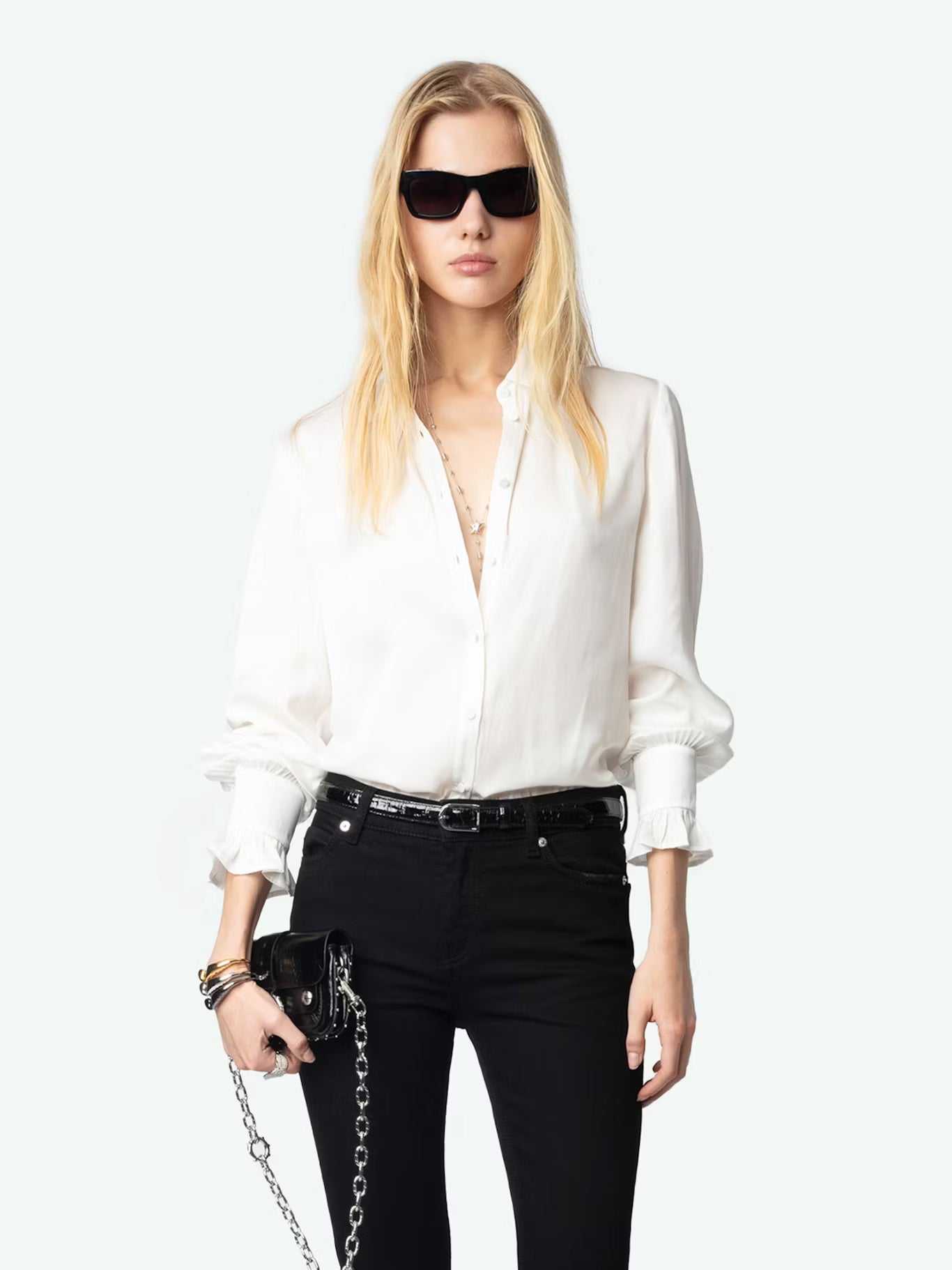 Thely Satin Shirt