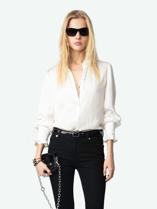 Thely Satin Shirt