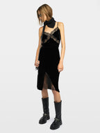 Julen Velvet Skirt