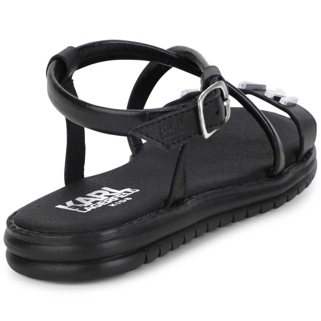 Buckled Leather Sandals