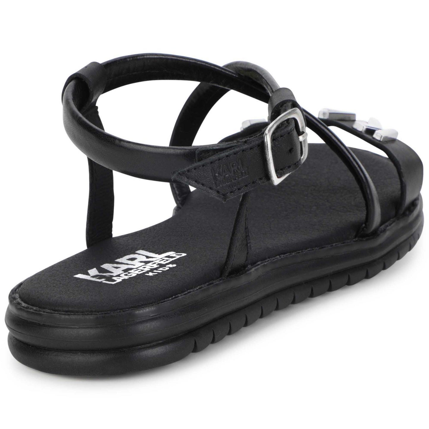 Buckled Leather Sandals