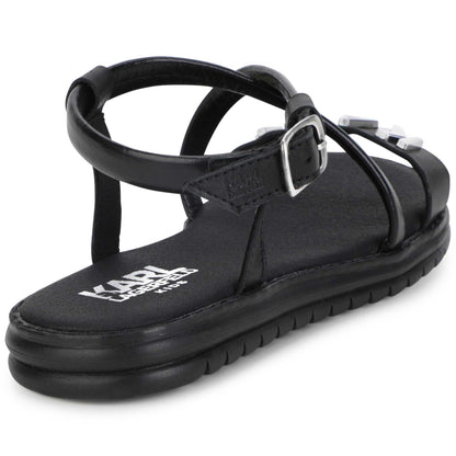 Buckled Leather Sandals