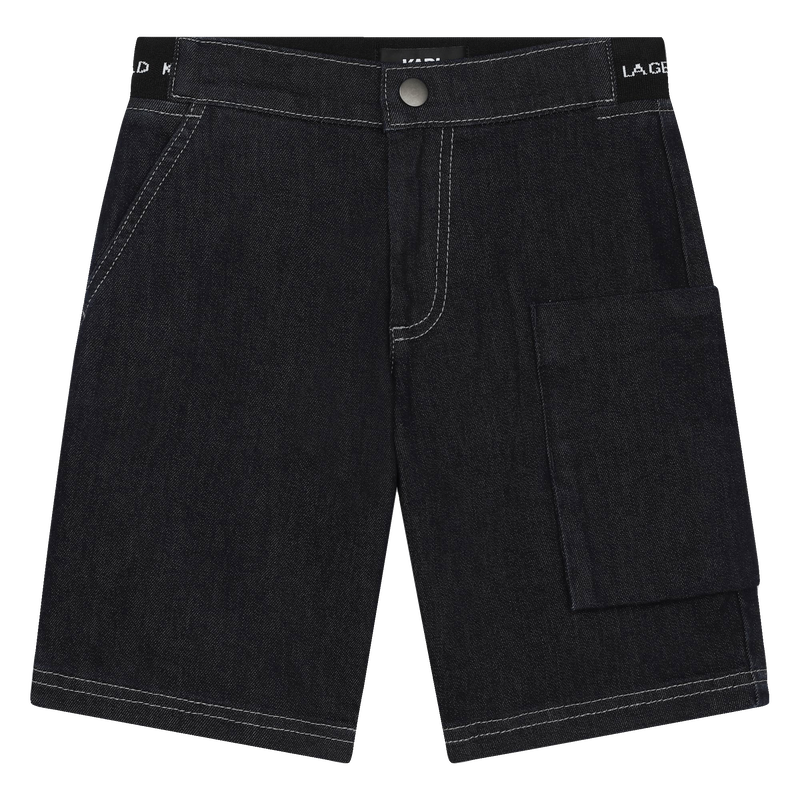 Indigo Denim Bermudas