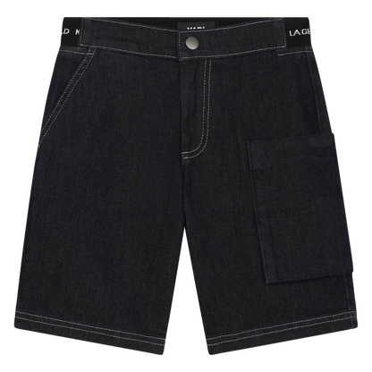 Indigo Denim Bermudas