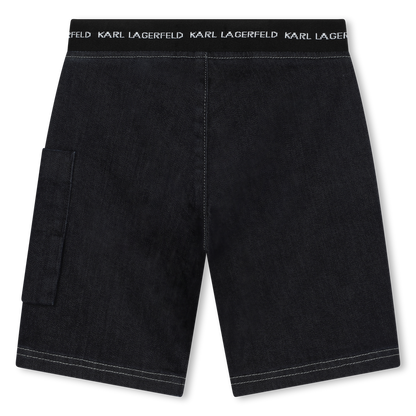 Indigo Denim Bermudas