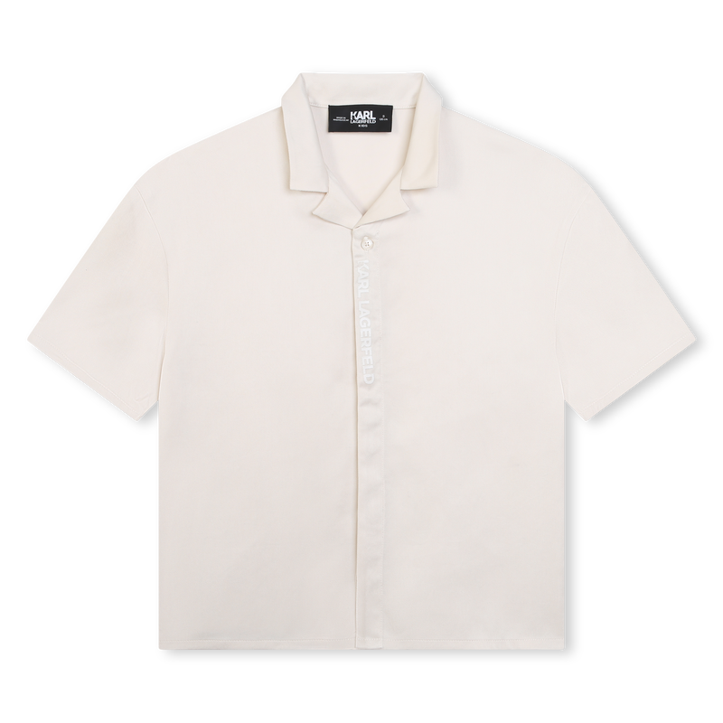 Ecru Short Sleeve Shirt