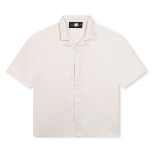 Ecru Short Sleeve Shirt