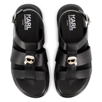 Buckled Leather Sandals