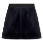 Logo-Waist Short Skirt