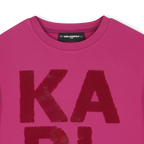 Pink Long-Sleeve Sweatshirt