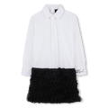 Black And White Shirt Dress