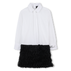 Black And White Shirt Dress