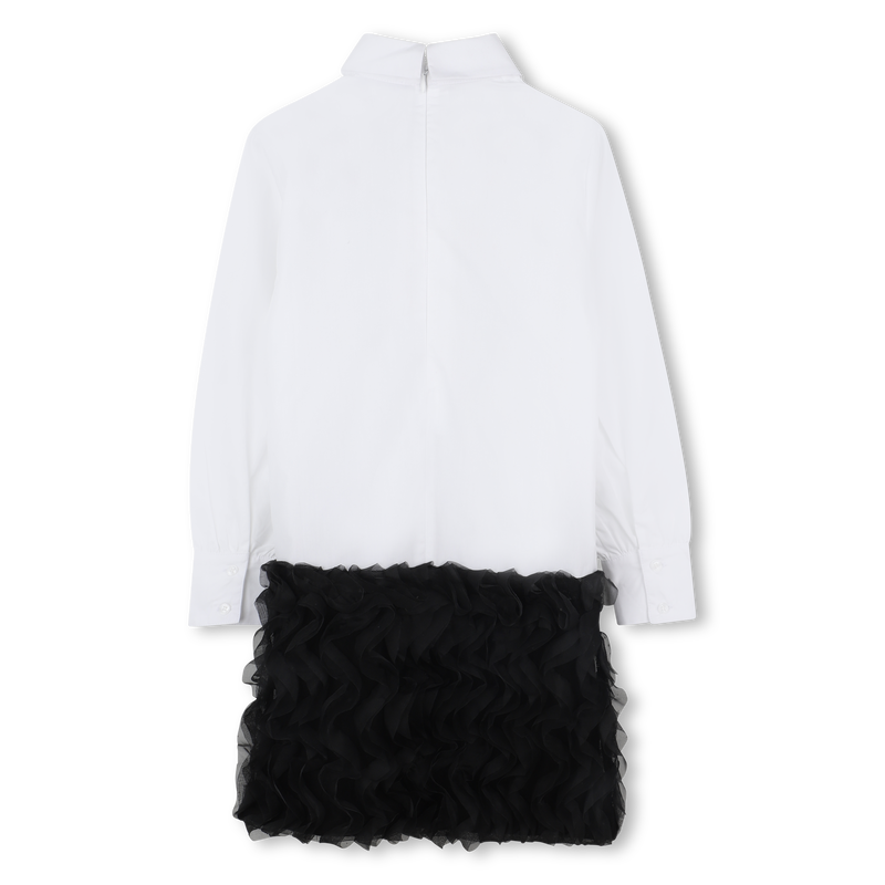Black And White Shirt Dress