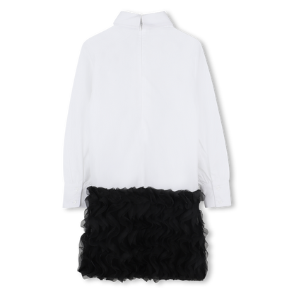 Black And White Shirt Dress