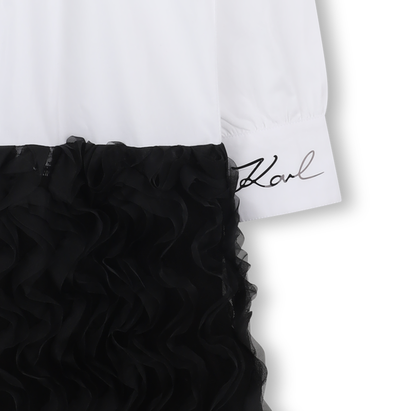 Black And White Shirt Dress