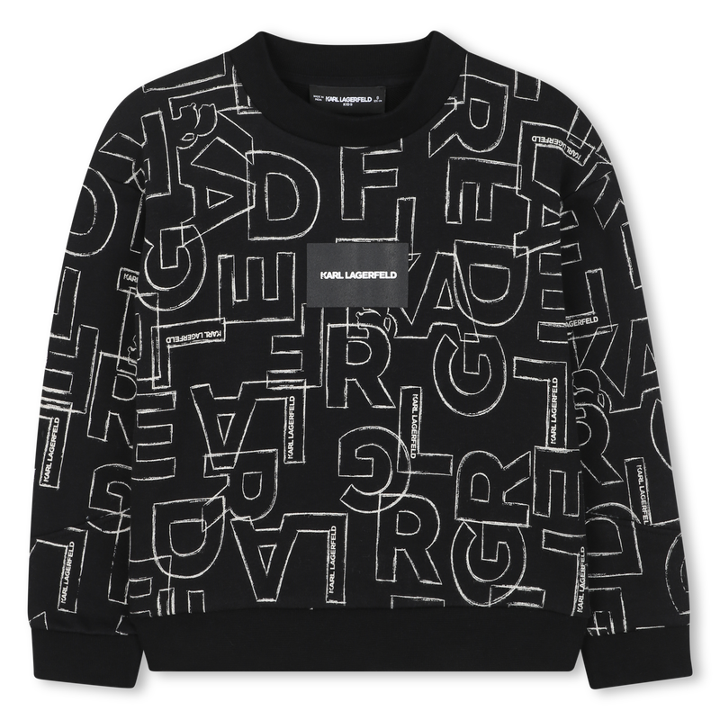 Letters Print Sweatshirt