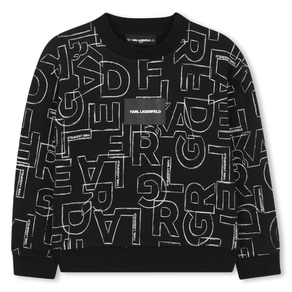 Letters Print Sweatshirt