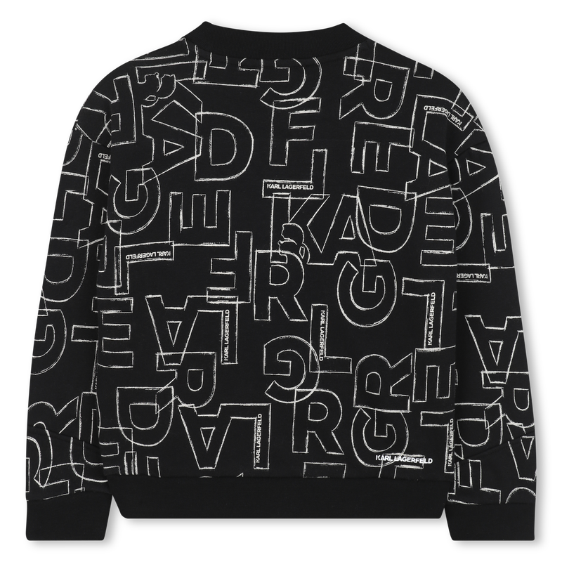 Letters Print Sweatshirt
