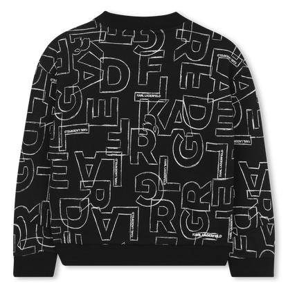 Letters Print Sweatshirt