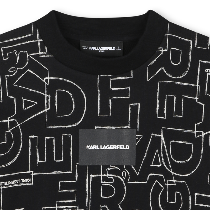 Letters Print Sweatshirt