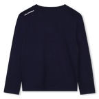 Blue Long-Sleeve T-Shirt