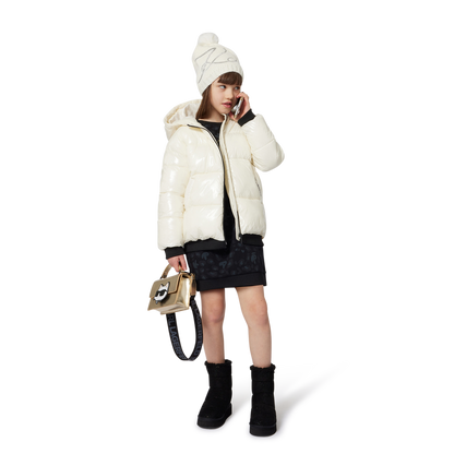 Sequined Textile Ankle Boot