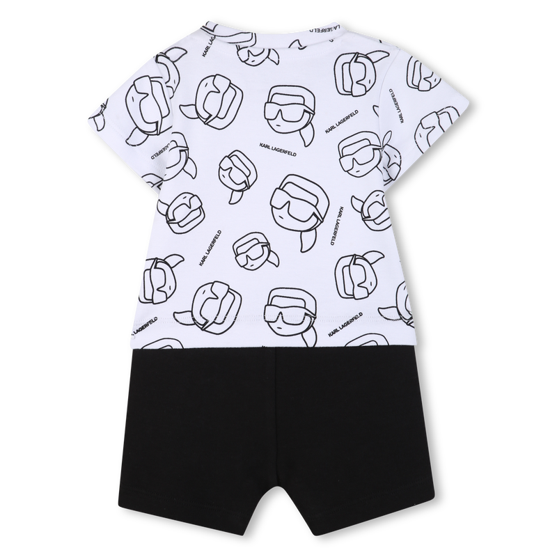 Short-Sleeved Jumpsuit