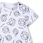 Short-Sleeved Jumpsuit
