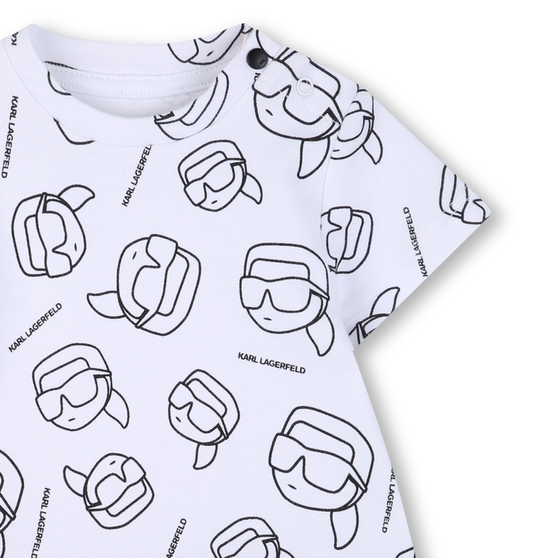 Short-Sleeved Jumpsuit