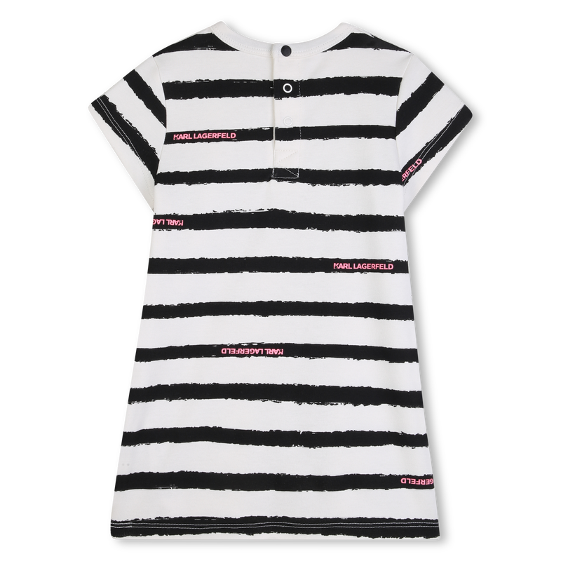 Short Sleeve Striped Dress