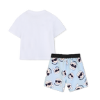 T-Shirt And Swim Shorts Set