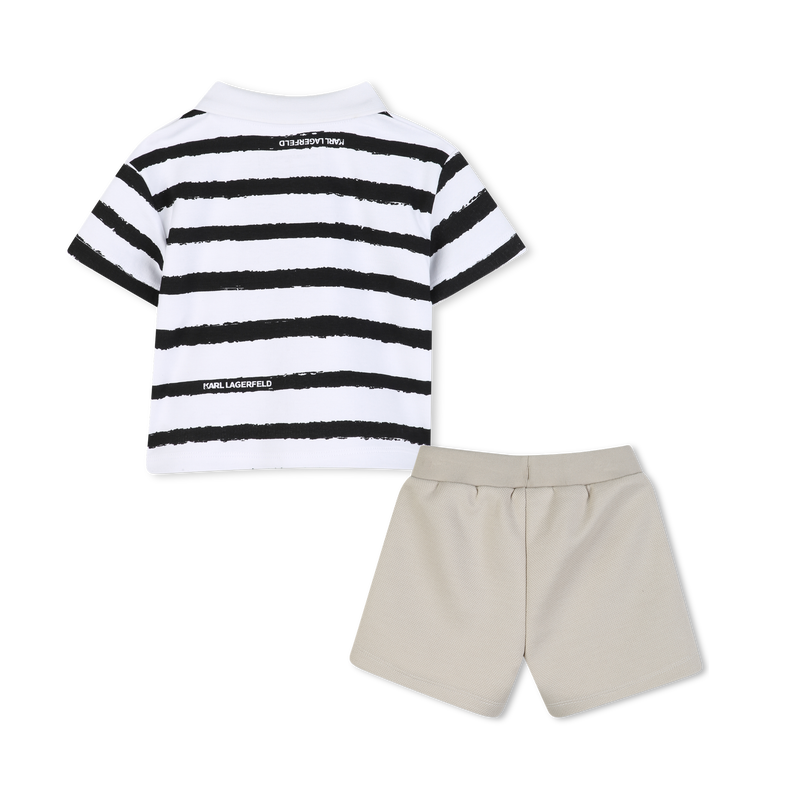 Polo And Shorts Set